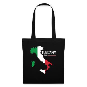 Tuscany Italy Tuscany Map Region Italy - Tote Bag - black - Front