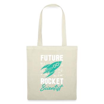 Rocket Scientist Future Mathematiker Rackete - Stoffbeutel - Natur - Vorne