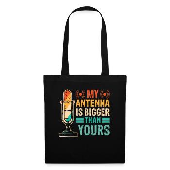 Radio Operator Transmitter Fequenz Communication - Tote Bag - black - Front