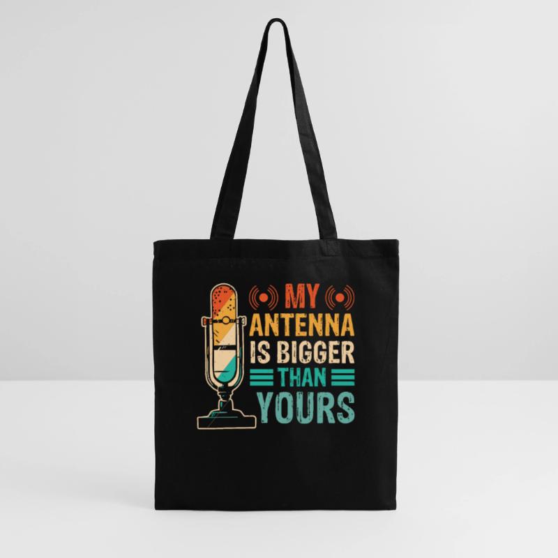 Radio Operator Transmitter Fequenz Communication Tote Bag