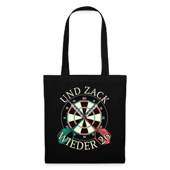 Dart Darts Dart Player Dart Sport - Tote Bag - black - Front