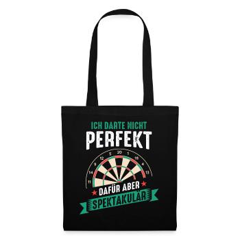 Fléchettes Fléchettes Joueur de fléchettes Fléchettes Sport - Sac en tissu - noir - Devant