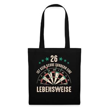 Dart Darts Dart Player Dart Sport - Tote Bag - black - Front