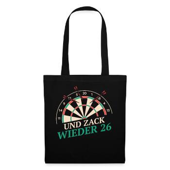Dart Darts Dart Player Dart Sport - Tote Bag - black - Front