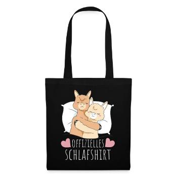 Alpaca Llama Alpacas Animal - Tote Bag - black - Front