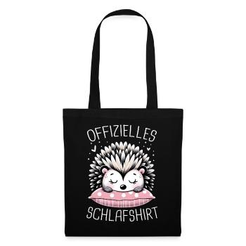 Hedgehog, White-bellied Hedgehog, Animal, Stinger, Hedgehog - Tote Bag - black - Front