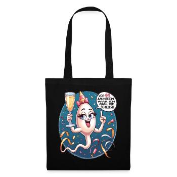 45 Years Ago I Was The Fastest Woman - Tote Bag - black - Front