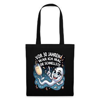 30 Years Ago I Was The Fastest Woman - Tote Bag - black - Front
