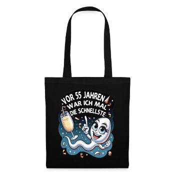 55 Years Ago I Was The Fastest Woman - Tote Bag - black - Front