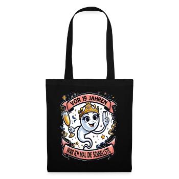 19 Years Ago I Was The Fastest Woman - Tote Bag - black - Front