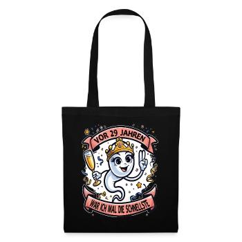 29 Years Ago I Was The Fastest Woman - Tote Bag - black - Front
