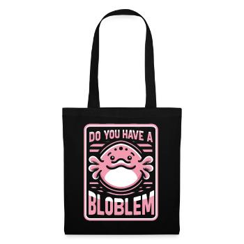 Blobfish Fish Funny Blob Blobby Blob Fish - Tote Bag - black - Front