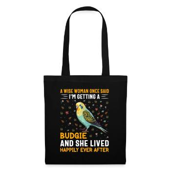 Budgerigar, Feathered Friend, Bird Watching - Tote Bag - black - Front