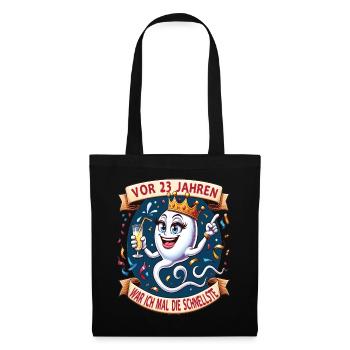 23 Years Ago I Was The Fastest Woman - Tote Bag - black - Front