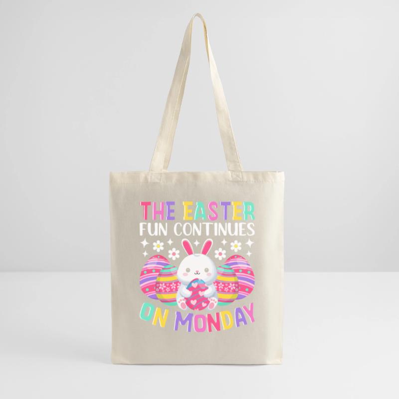 The fun continues Easter Monday Easter time Easter Tote Bag