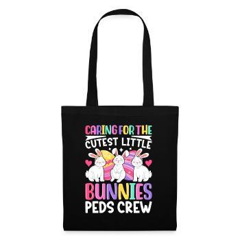 The fun continues on Easter Monday Easter time Easter - Tote Bag - black - Front