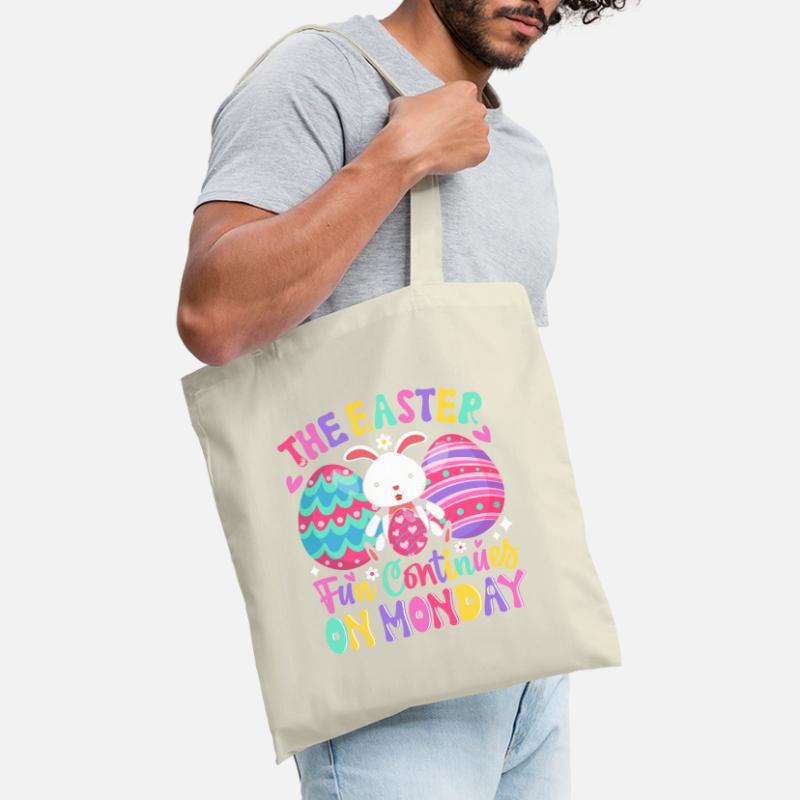 The fun continues Easter Monday Easter time Easter Tote Bag