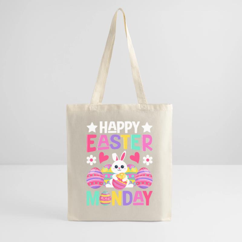 Happy Easter Monday! Easter Easter Eggs Easter Bunny Tote Bag