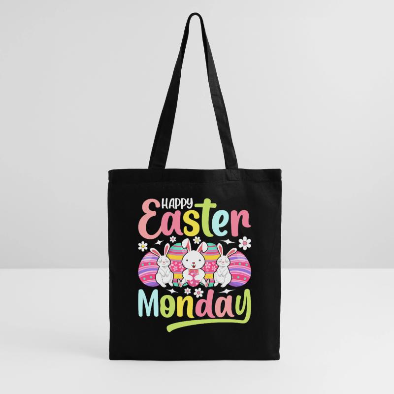 Happy Easter Monday! Easter Easter Eggs Easter Bunny Tote Bag