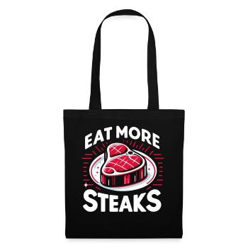 Steak Meat Grilling - Tote Bag - black - Front