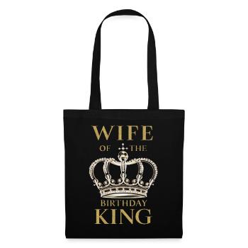Femme, Femme, Partenaire, Famille, Marié - Sac en tissu - noir - Devant