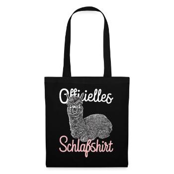 Alpaca Llama Alpacas Animal - Tote Bag - black - Front