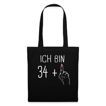 Birthday gift 35 years birthday boy - Tote Bag - black - Front