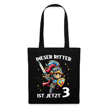 Birthday Gift 3 Years Birthday Boy - Tote Bag - black - Front