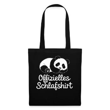 Panda Panda Bear Pandas - Tote Bag - black - Front