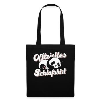 Panda Panda Bear Pandas - Tote Bag - black - Front