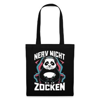 Panda Panda Bear Pandas - Tote Bag - black - Front