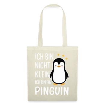 Pingouin, petits pingouins, manchot empereur - Sac en tissu - nature - Devant