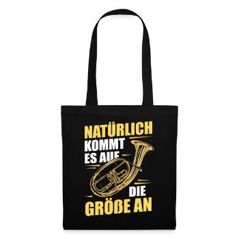 Cor Ténor Cor Ténor Cor Instrument - Sac en tissu - noir - Devant