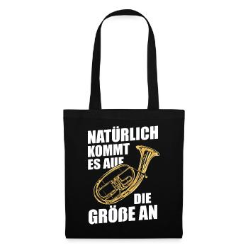 Cor Ténor Cor Ténor Cor Instrument - Sac en tissu - noir - Devant