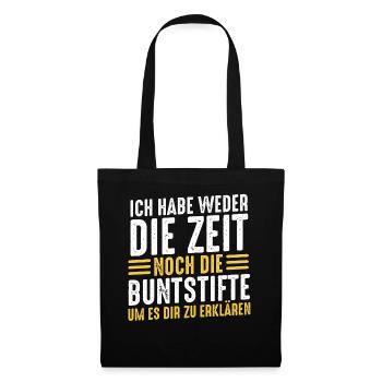 Funny Funny Funny Saying Funny Clothing - Tote Bag - black - Front