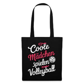 Volleyball Beach volleyball Sports Volleyball players - Tote Bag - black - Front