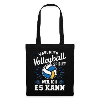 Volleyball Beach volleyball Sports Volleyball players - Tote Bag - black - Front