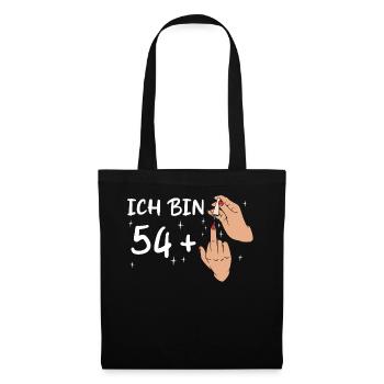 Cadeau d’anniversaire 55 ans anniversaire garçon - Sac en tissu - noir - Devant