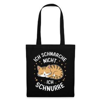 Cat Kitten Male Animal Cats - Tote Bag - black - Front