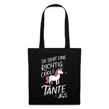Aunt Aunts Family Godmother - Tote Bag - black - Front