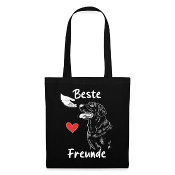 Labrador Dog Dogs - Tote Bag - black - Front