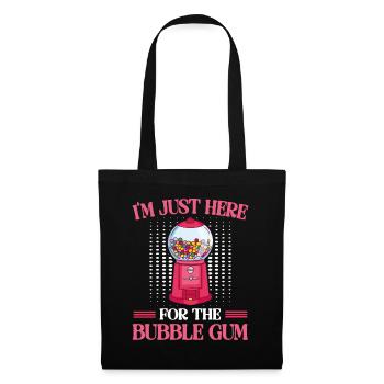 I'm Just Here For The Bubble Gum Chewing Gums - Tote Bag - black - Front