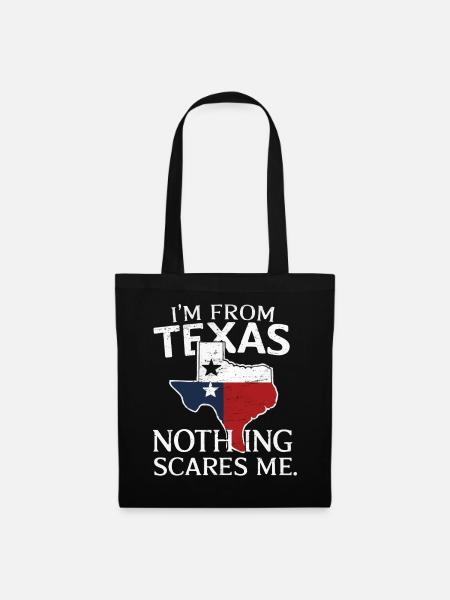 Texas State Texaner Texas - Stoffbeutel - Schwarz