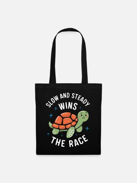 Tortue Tortue De Mer Tortue Animal - Sac en tissu - noir
