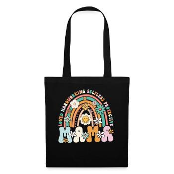 Maman Fête des mères aimée, altruiste, protectrice - Sac en tissu - noir - Devant