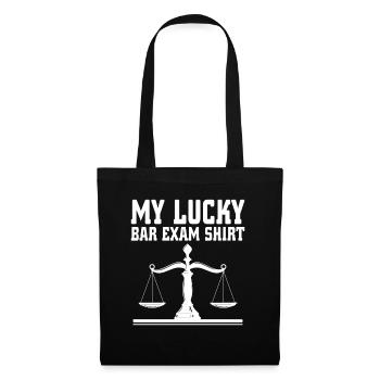 My luck at the bar exam - Tote Bag - black - Front