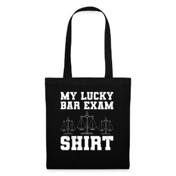 My luck at the bar exam - Tote Bag - black - Front