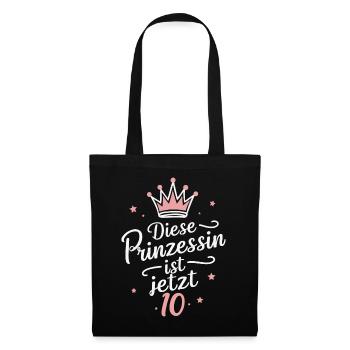 Birthday gift 10 years children's birthday - Tote Bag - black - Front