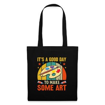 Artists - A good day to make art - Tote Bag - black - Front