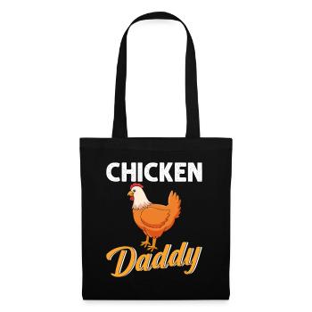 Chicky Daddy-For all cocks in the basket - Tote Bag - black - Front